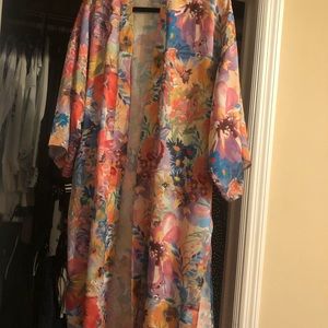 Floral kimono